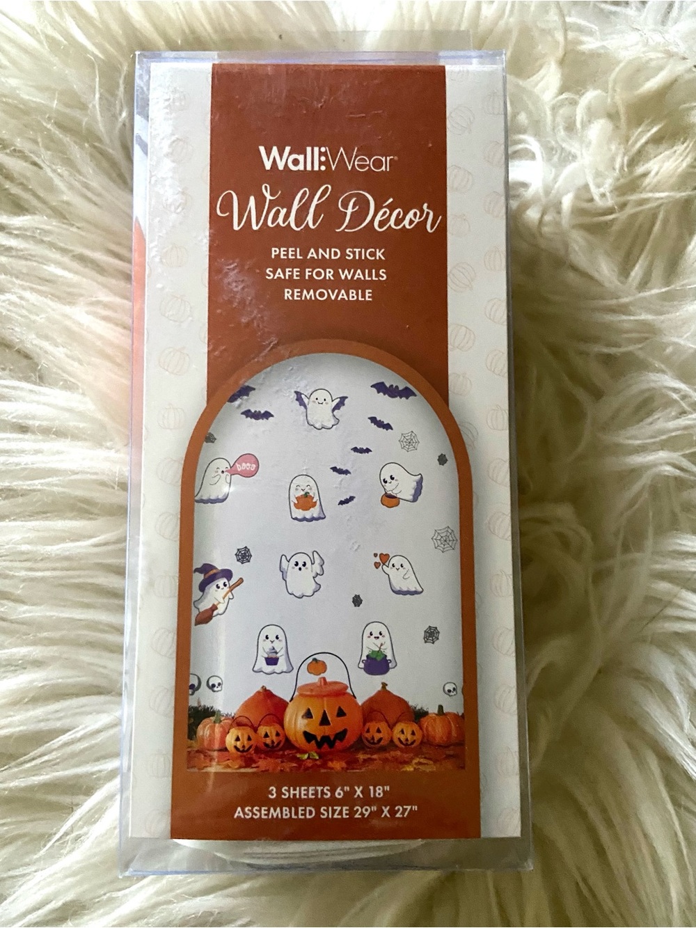 NWT Halloween Peel & Stick Removable Wall Designs (3pages)